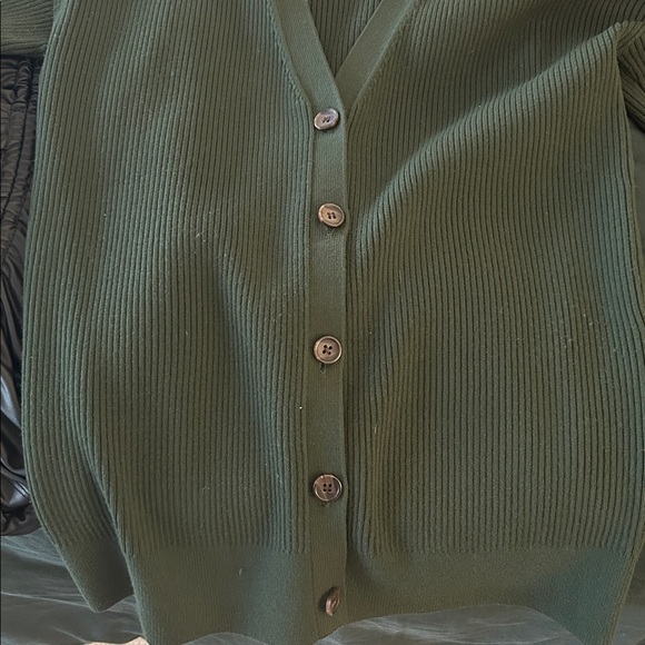 Hatch Olive Ribbed Sweater - Picture 9 of 9
